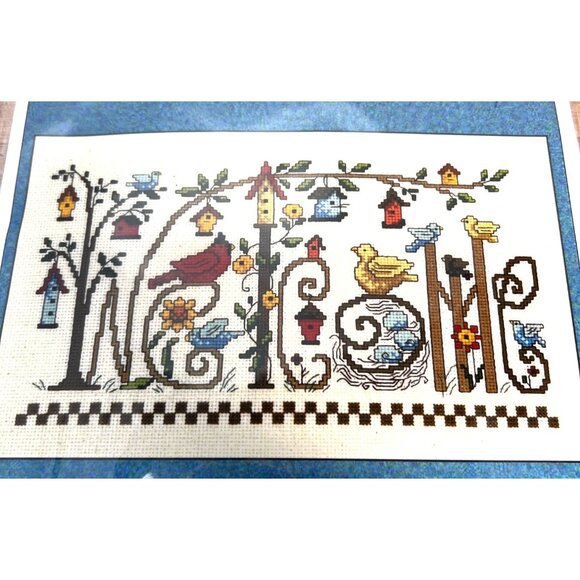 Every Bird Welcome Cross-Stitch Kit By Imaginating 2654K - Picture 1 of 3